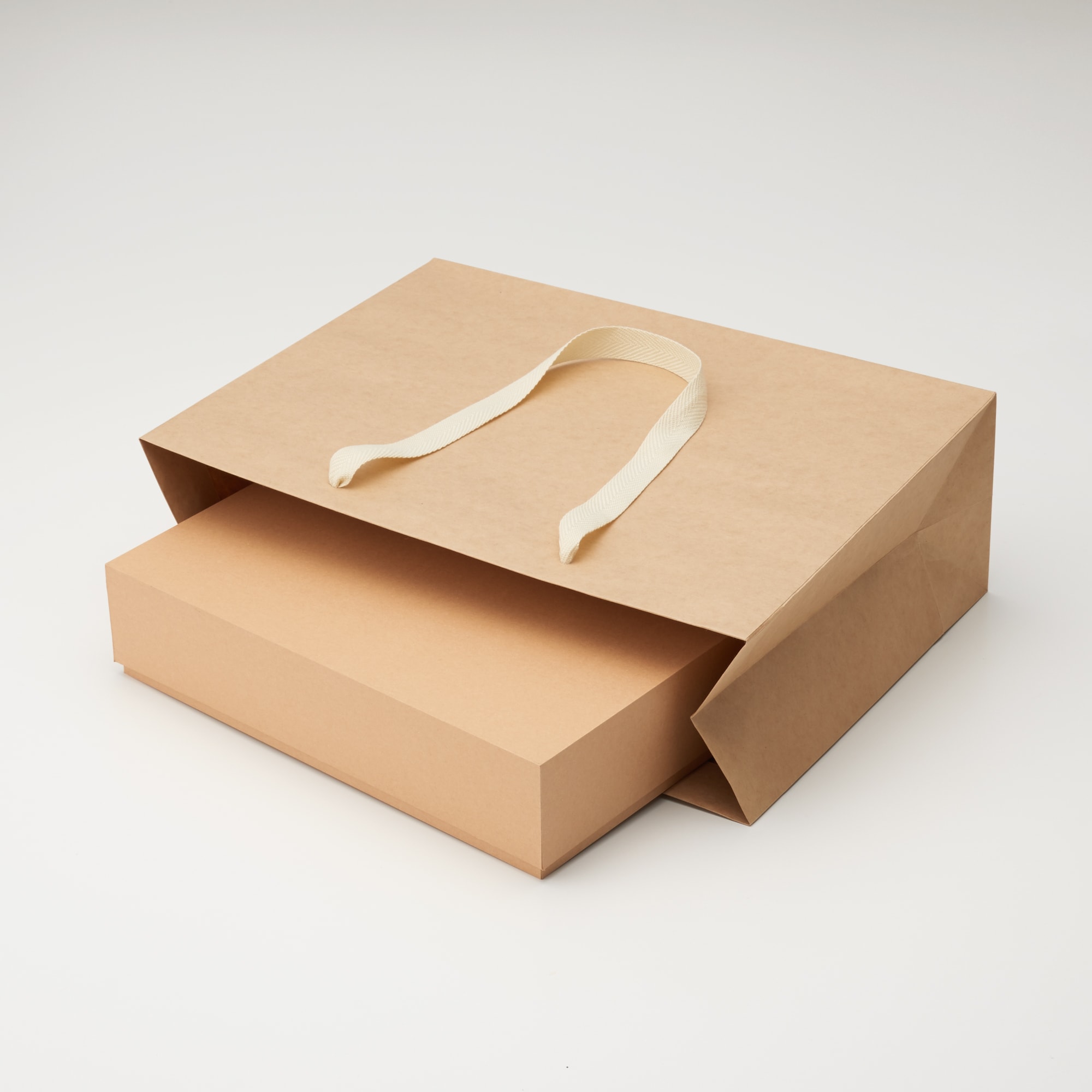 クラフト手提げ袋・大