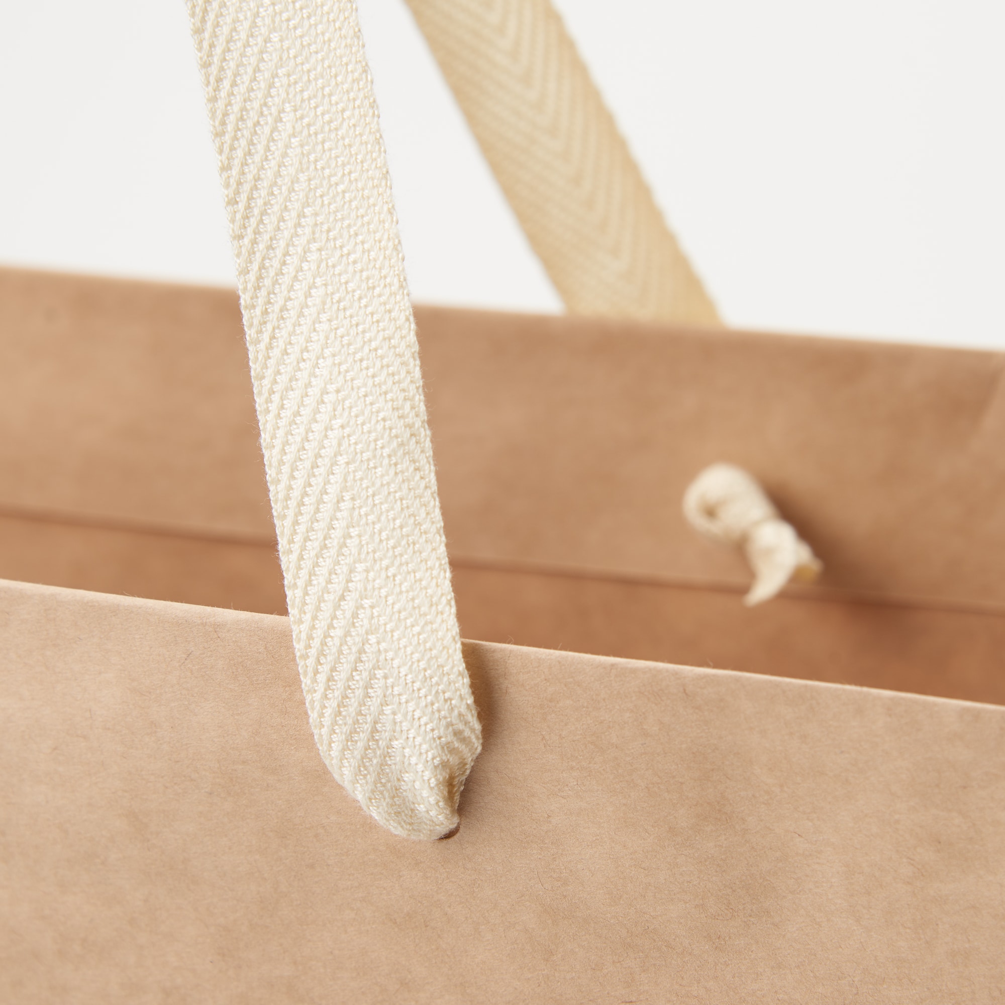 クラフト手提げ袋・大