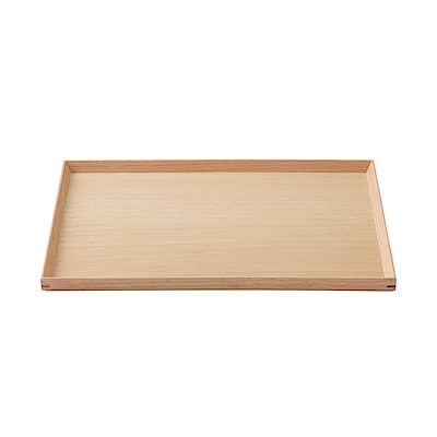 木製角型トレー　約幅４０．５×奥行３０．５×高さ２ｃｍ