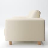 ソファ本体　洗いざらしの綿帆布カバー