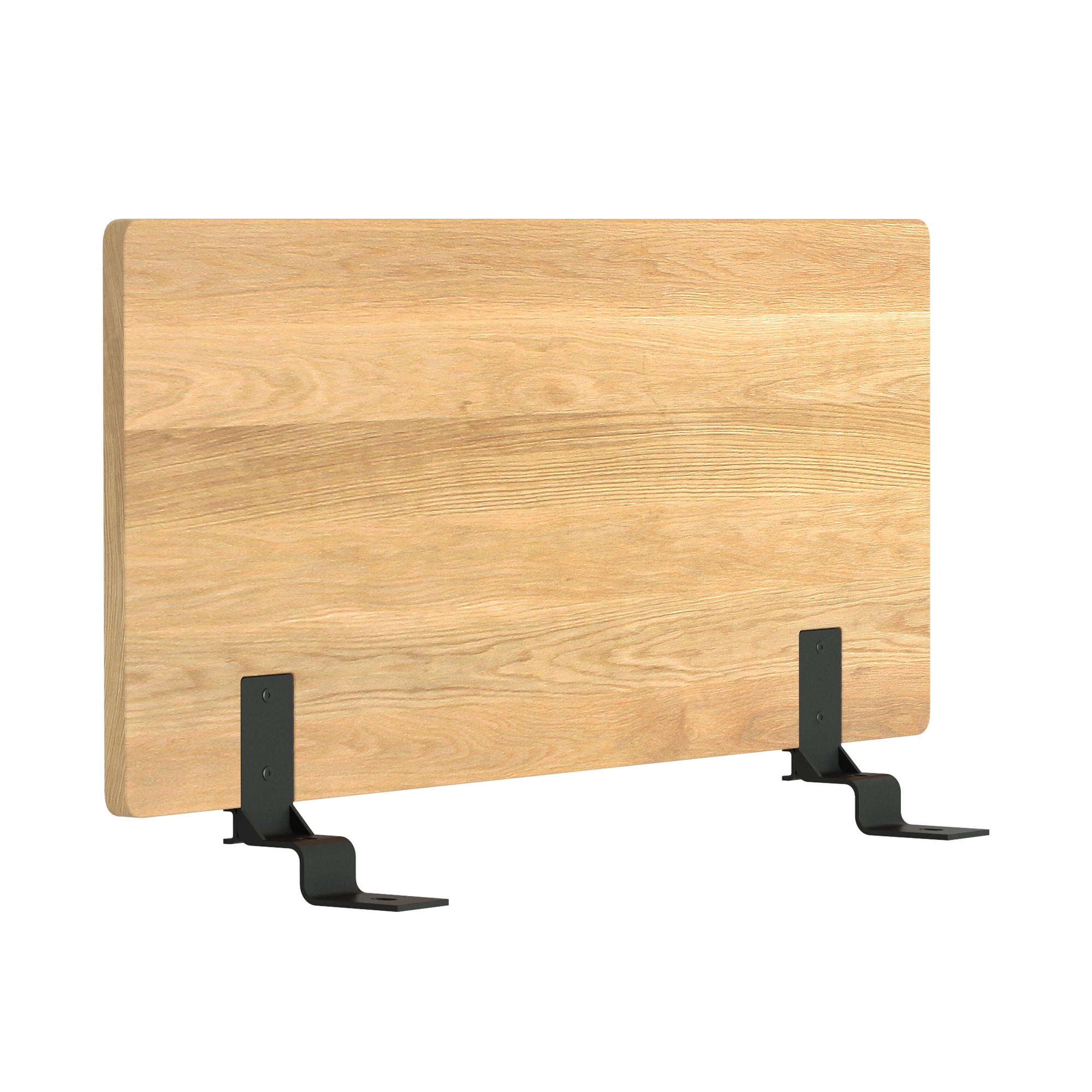 木製ベッドフレーム オーク材突板 シングル | 板と脚でできた木製 