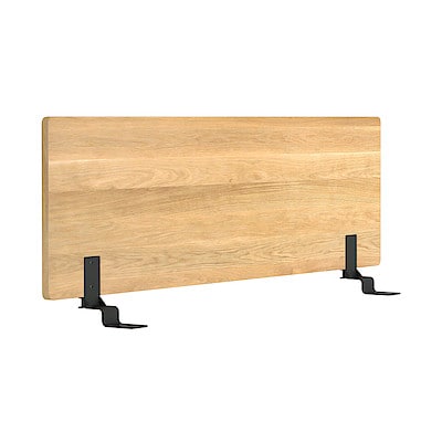 木製ベッドフレーム用ヘッドボード・オーク材突板・ダブル