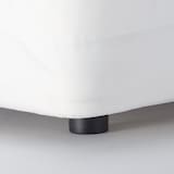 スチール脚　５ｃｍ　黒（Ｍ８）