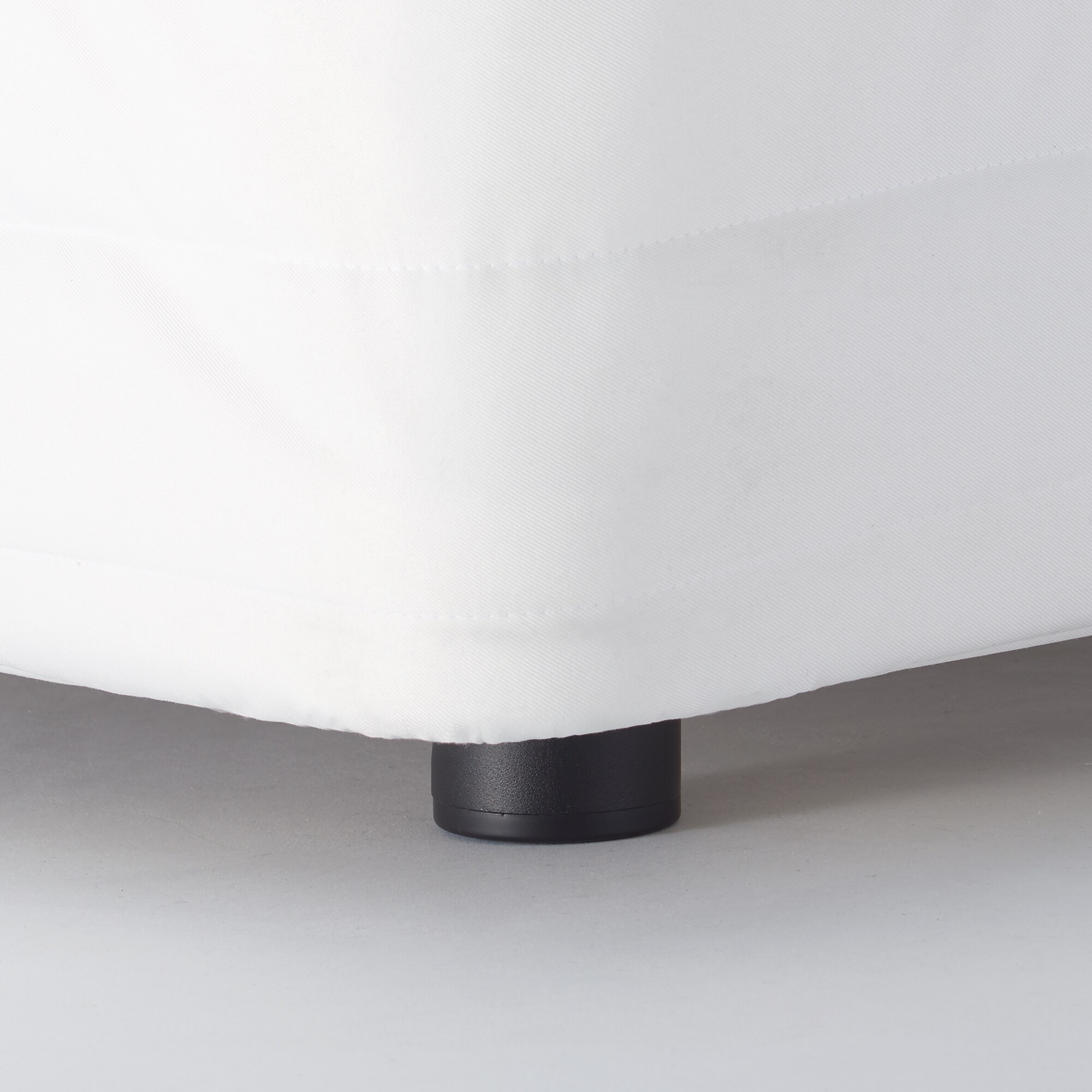 スチール脚　５ｃｍ　黒（Ｍ８）