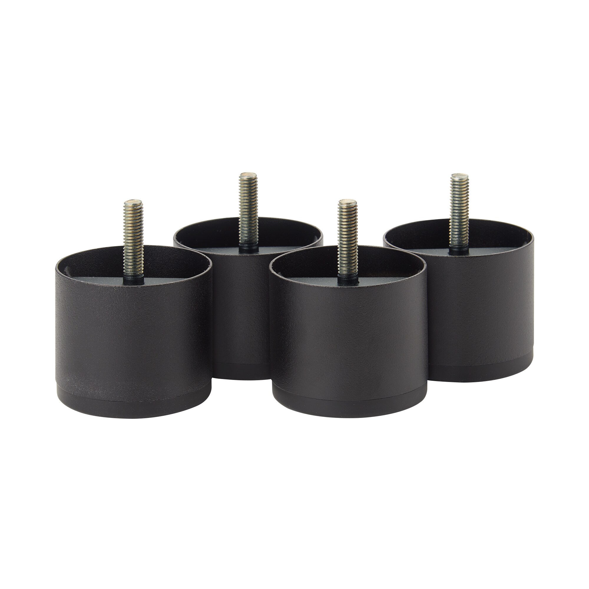 スチール脚　５ｃｍ　黒（Ｍ８）