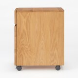 木製デスクキャビネット・オーク材