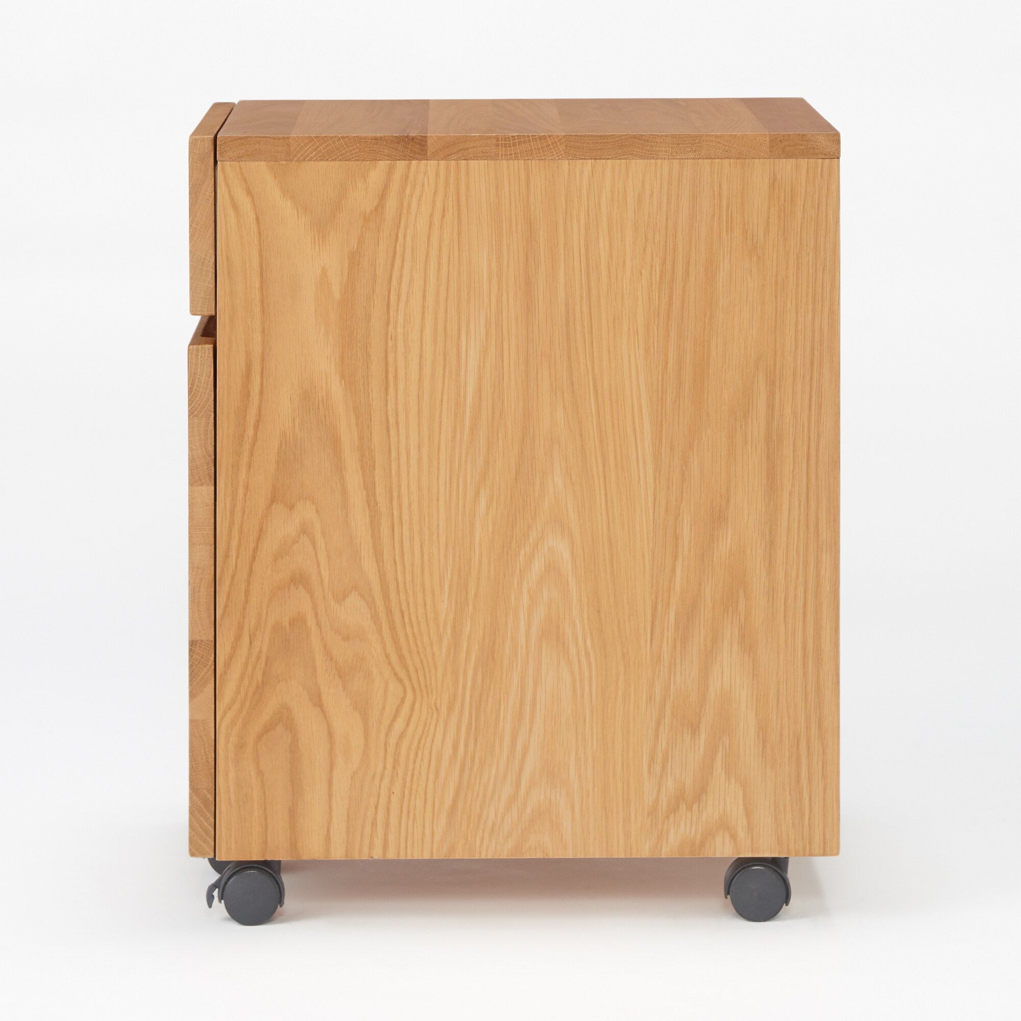 木製デスクキャビネット・オーク材