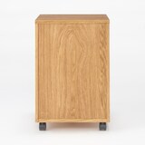 木製デスクキャビネット・オーク材