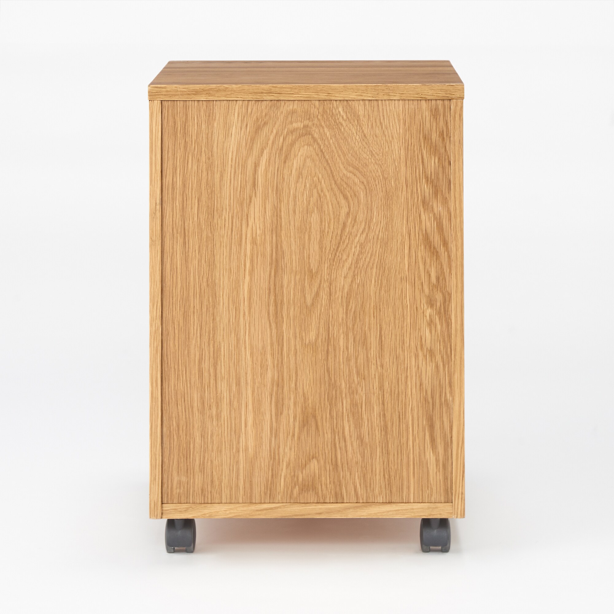 木製デスクキャビネット・オーク材