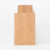 木製デスク用上置き棚・オーク材