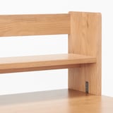 木製デスク用上置き棚・オーク材