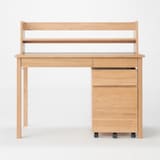 木製デスク用上置き棚・オーク材