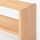 木製デスク用上置き棚・オーク材