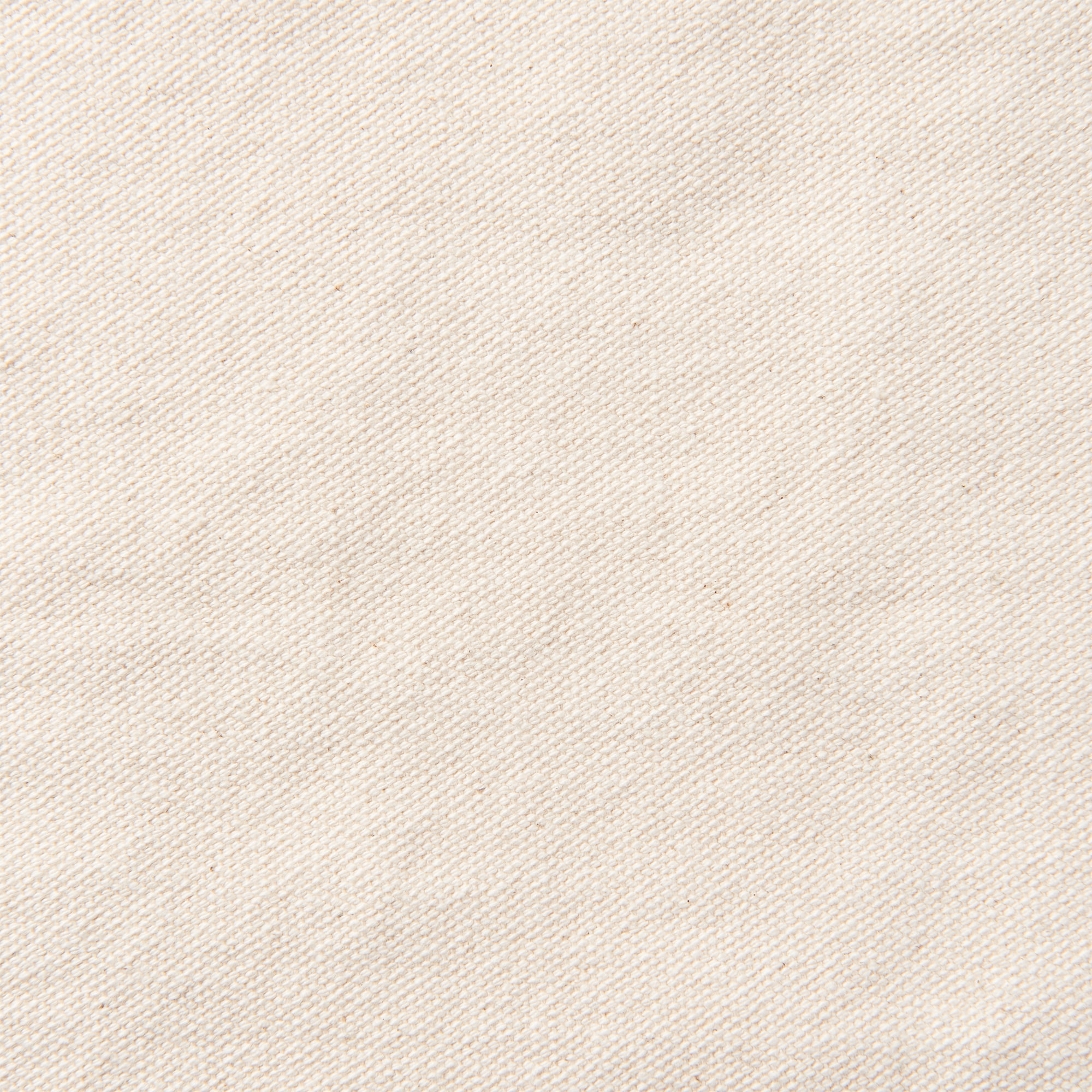 洗いざらしの綿帆布ソファ本体・オットマン・フェザー・ポケットコイル用カバー／生成