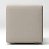 洗いざらしの綿帆布ユニットソファアームレス・小用カバー／ベージュ