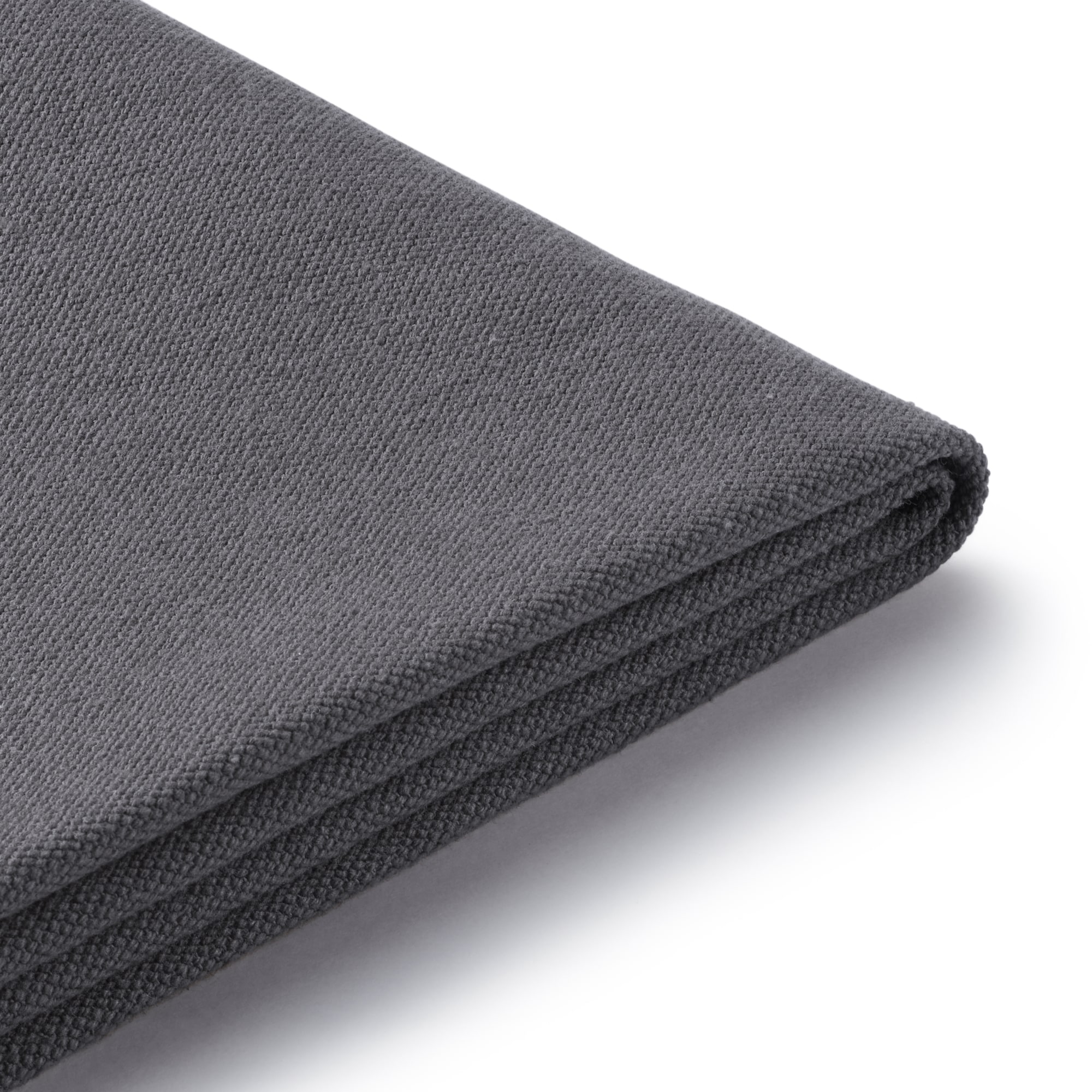 洗いざらしの綿帆布ソファ本体・１シーター・ウレタン・ポケットコイル用カバーグレー