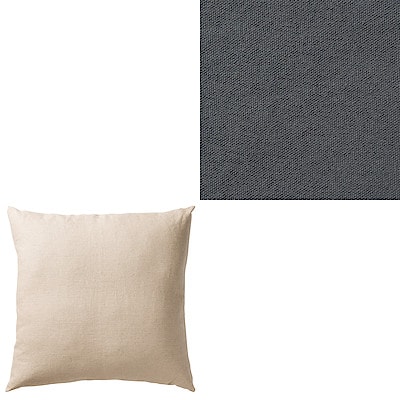 【カバー】洗いざらしの綿帆布ユニットソファ・羽根クッション用カバー