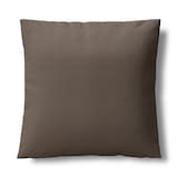 洗いざらしの綿帆布ユニットソファ・羽根クッション用カバー／ブラウン