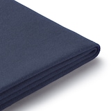 洗いざらしの綿帆布ソファ本体・２シーター・フェザーポケットコイル用カバーネイビー