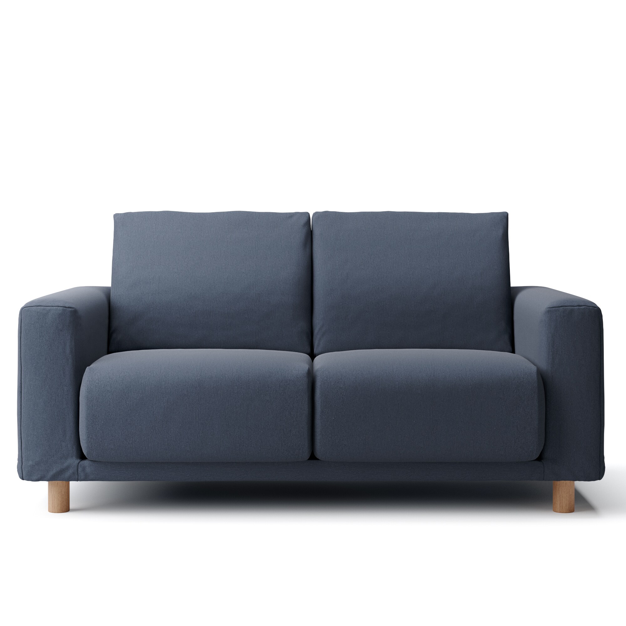 MUJIウレタンポケットコイルソファ 3S 脚セット洗いざらしの綿