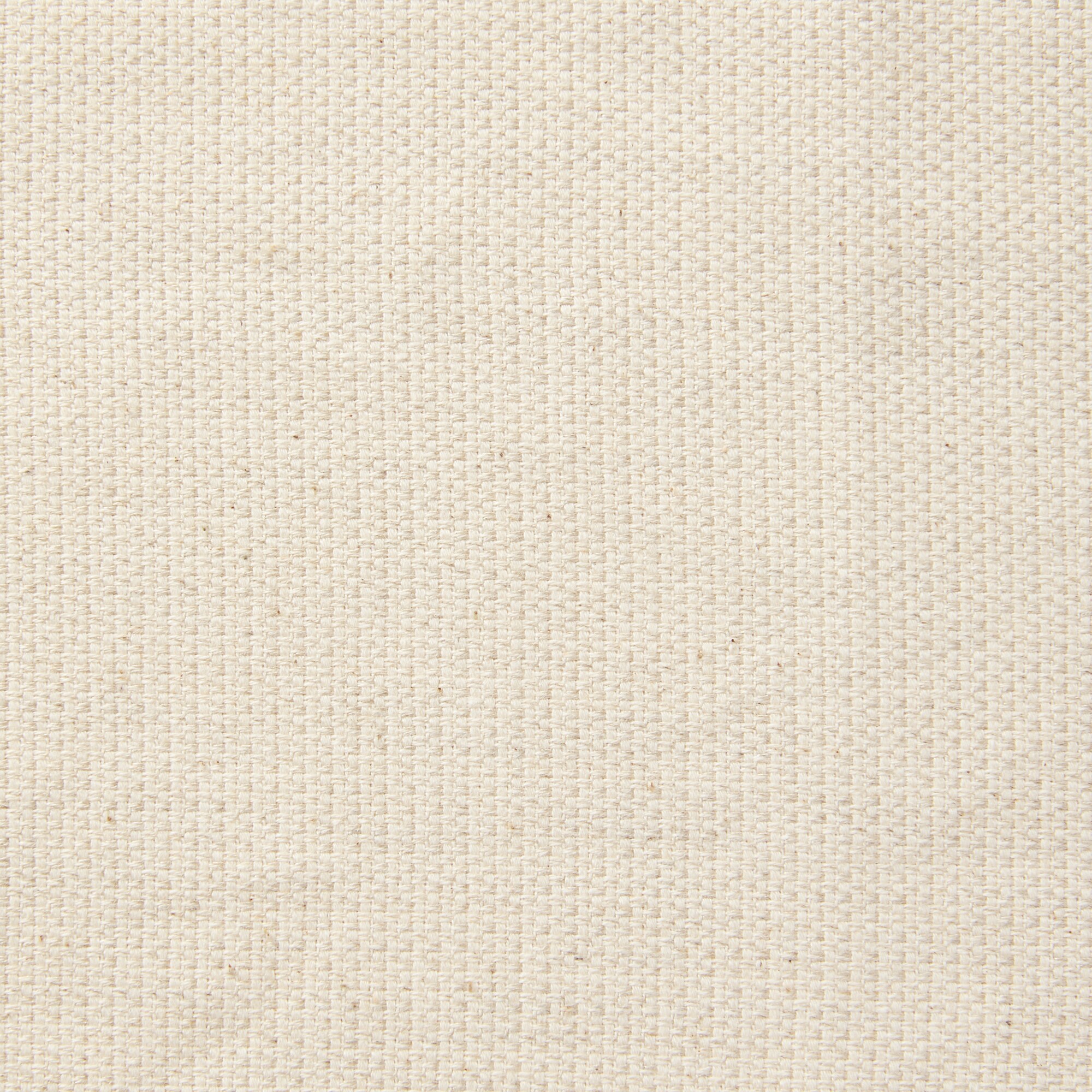 綿麻バスケット織ユニットソファアームレス・大・幅７７ｃｍ用カバー／生成