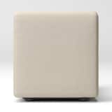 綿麻バスケット織ユニットソファアームレス・小用カバー／生成