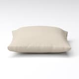 綿麻バスケット織ユニットソファ・羽根クッション用カバー／生成