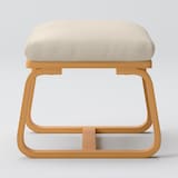 綿麻バスケット織リビングでもダイニングでもつかえるベンチ・２用カバー／生成