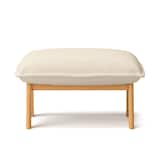 綿麻バスケット織ハイバックリクライニングソファ・オットマン用カバー／生成