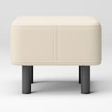 綿麻バスケット織ソファベンチ・オットマン用カバー／生成