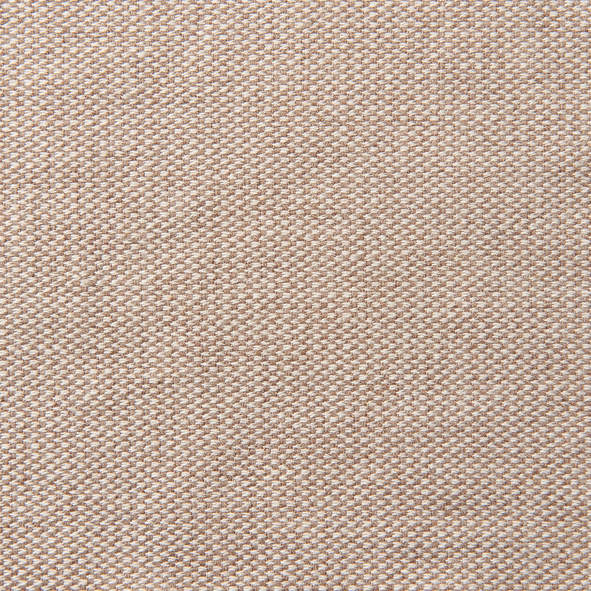 綿麻バスケット織ソファ本体・３シーター・フェザー・ポケットコイル用カバーベージュ