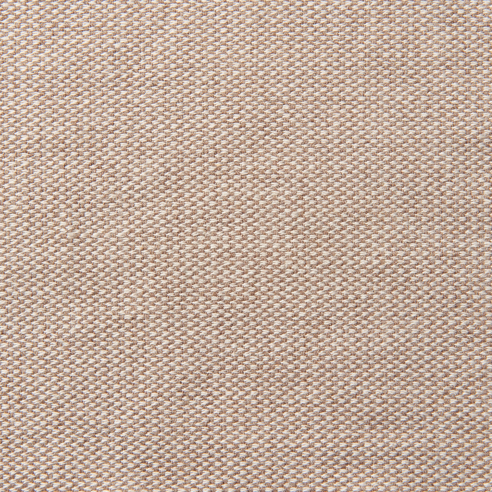 綿麻バスケット織ソファ本体・オットマン・フェザー・ポケットコイル用カバーベージュ