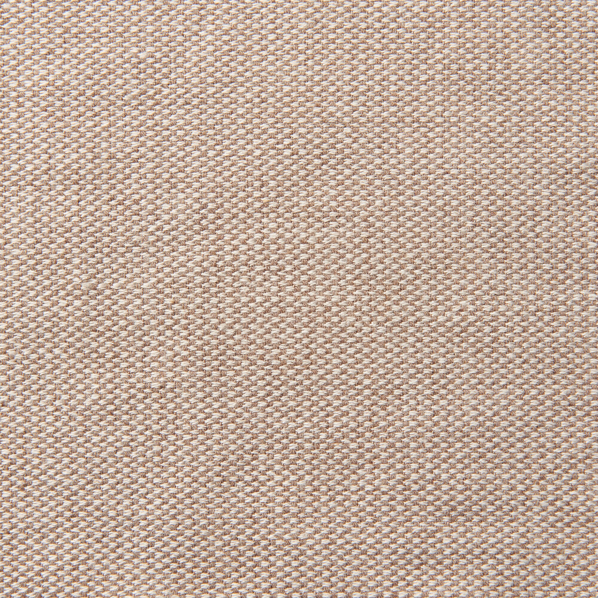 綿麻バスケット織ソファ本体・オットマン・ウレタン・ポケットコイル用カバーベージュ