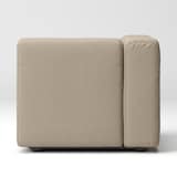 綿麻バスケット織ユニットソファアーム付・小用カバー／ベージュ