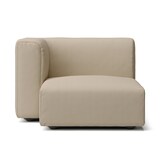 綿麻バスケット織ユニットソファ・ハーフアーム・大（右）用カバー／ベージュ