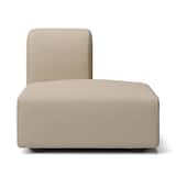 綿麻バスケット織ユニットソファ・ハーフバックレスト・大用カバー／ベージュ