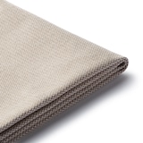 綿麻バスケット織ユニットソファアームレス・小用カバー／ベージュ