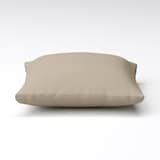 綿麻バスケット織ユニットソファ・羽根クッション用カバー／ベージュ