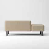 綿麻バスケット織ソファベンチ用カバー／ベージュ