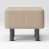 綿麻バスケット織ソファベンチ・オットマン用カバー／ベージュ