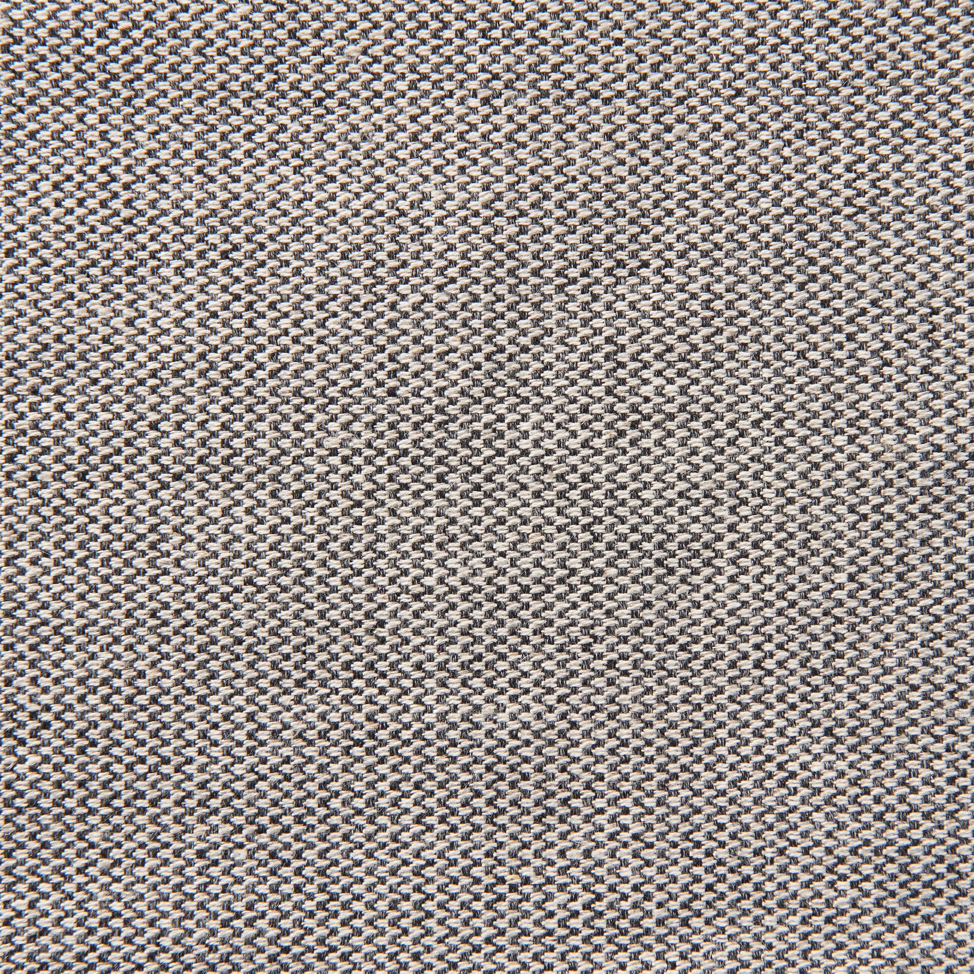 綿麻バスケット織ソファ本体２．５シーターフェザーポケットコイル用カバーチャコール