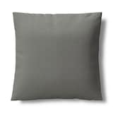 綿麻バスケット織ユニットソファ・羽根クッション用カバー／チャコール