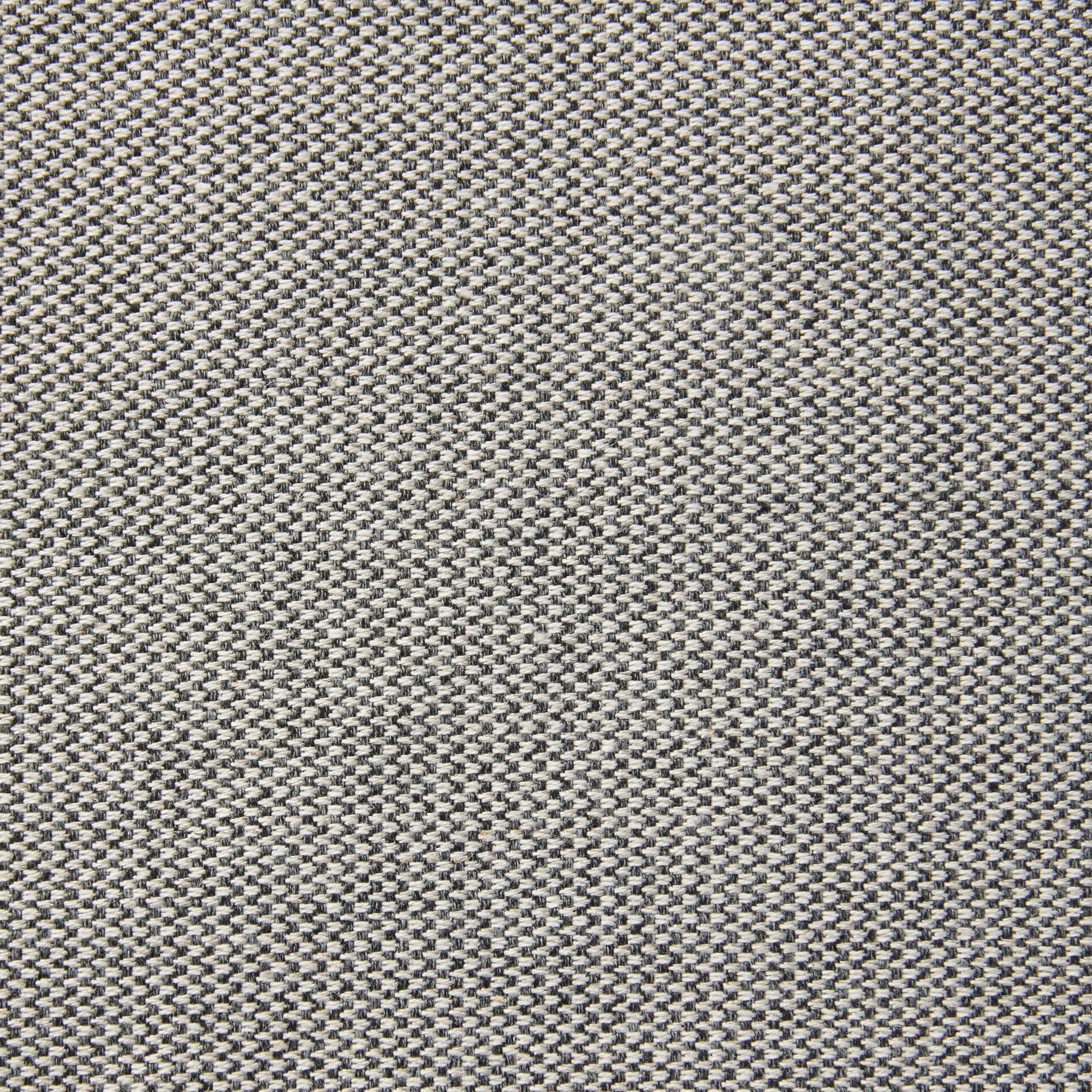 綿麻バスケット織ソファベンチ・オットマン用カバー／チャコール