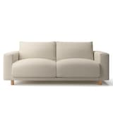 ソファ本体　洗いざらしの綿帆布カバー