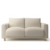 ソファ本体　洗いざらしの綿帆布カバー