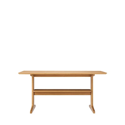 リビングでもダイニングでもつかえるテーブル・２・オーク材