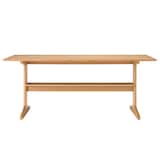 リビングでもダイニングでもつかえるテーブル・３・オーク材