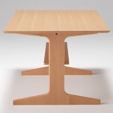 リビングでもダイニングでもつかえるテーブル・４・オーク材