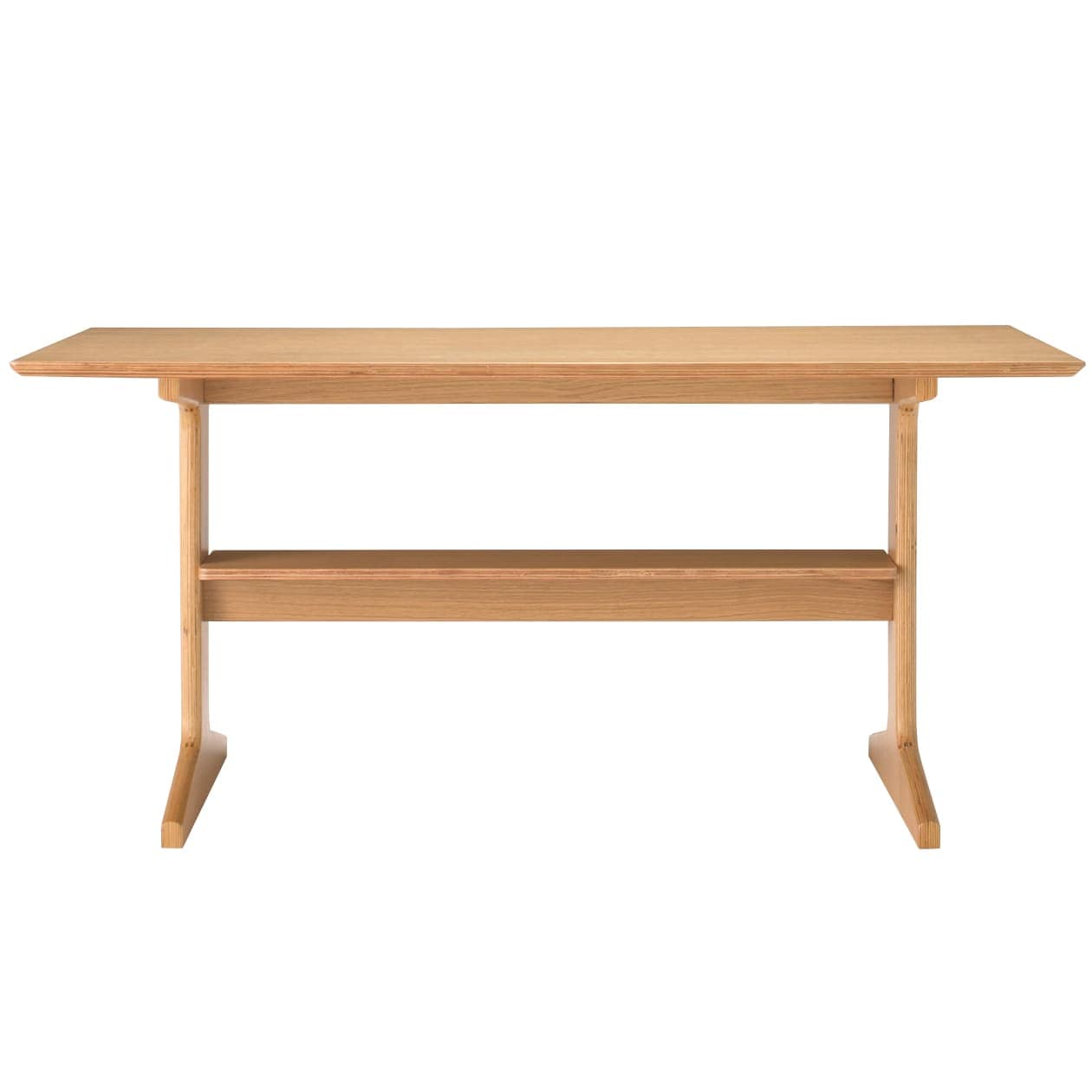 リビングでもダイニングでもつかえるテーブル・４・オーク材