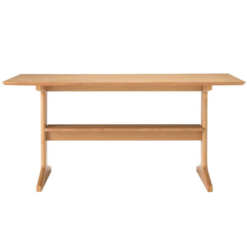 リビングでもダイニングでもつかえるテーブル・4・オーク材 | 無印良品 
